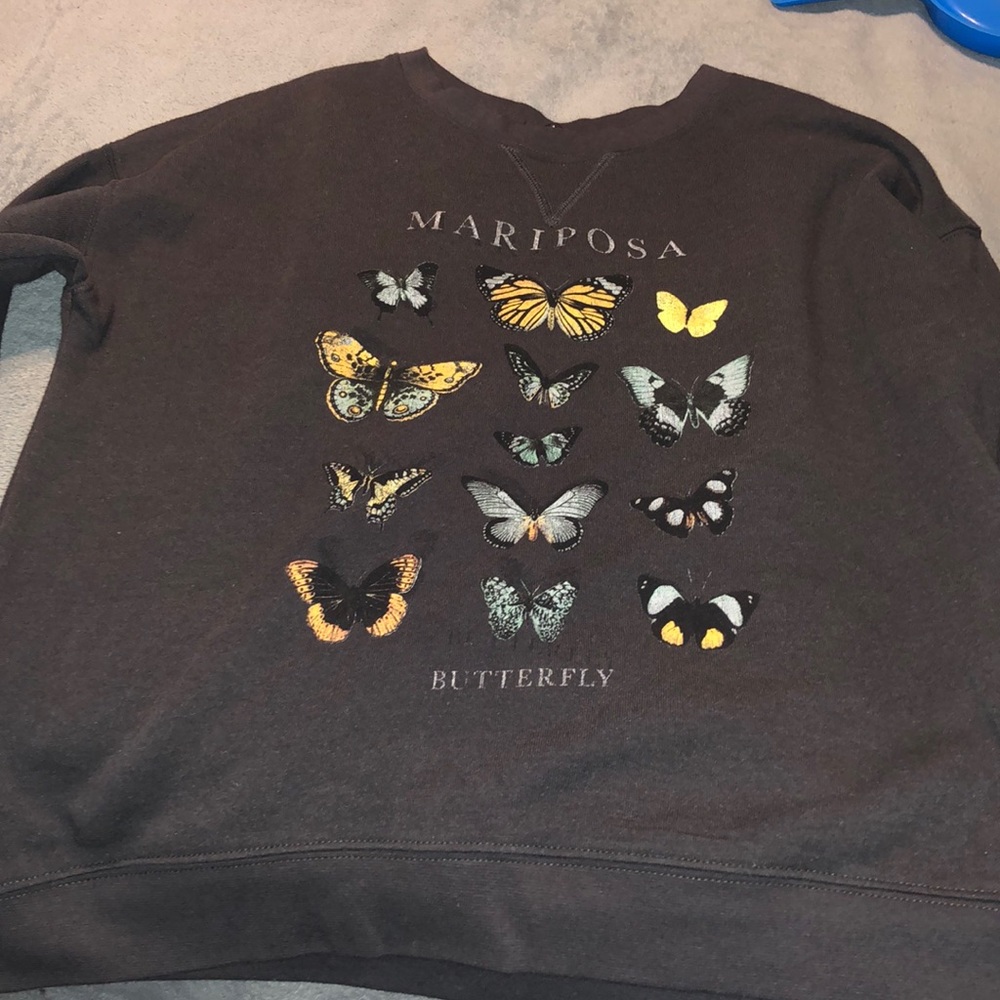 butterfly sweatshirt